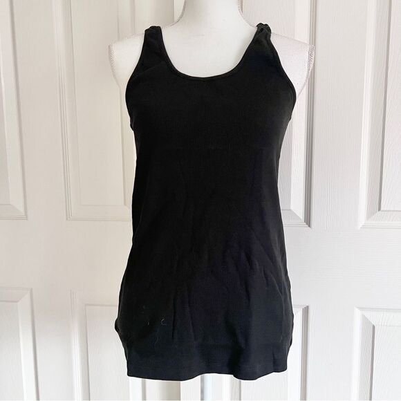 ATM Anthony Thomas Melillo Ribbed Boy Tank Top Cotton Black XL NWT MSRP $98 - Picture 2 of 8